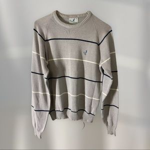 Vintage Grey Flying Scotsman Youth Medium Pullover Crew Sweater